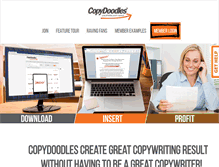 Tablet Screenshot of copydoodles.com